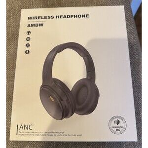 New Q8 Black Wireless Noise Reduction Headphones